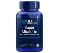 Life Extension, Super Miraforte, avec Chrysine et Maca, 120 Capsules végétaliennes, Testé en Laboratoire, Sans Gluten, Végétarien, Sans Soja, Sans OGM