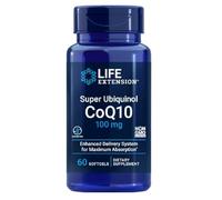 Life Extension Super Ubiquinol CoQ10, 100mg, 60 Capsules molles