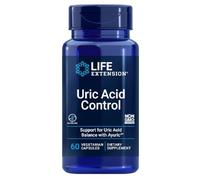 Life Extension Uric Acid Control - Régulateur d'Acide Urique, 60 Capsules Végétariennes