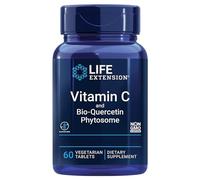 Life Extension, Vitamin C et Bio-Quercetin Phytosom, 1000mg/15mg, Hautement Dosé, 60 Comprimés végétaliens, Testé en Laboratoire, Sans Gluten, Végétarien, Sans Soja, Sans OGM