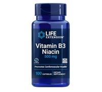 Life Extension Vitamine B3 Niacine, 500mg, 100 Capsules