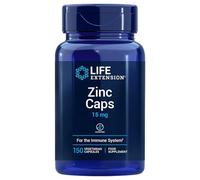 Life Extension - Zinc 15 mg 150 Gélules - Soutient le Système Immunitaire, la Peau, les Cheveux, les Ongles et la Division Cellulaire - Avec OptiZinc® et Citrate de Zinc