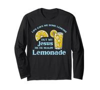 Life Gave Lemon Jesus Made Limonade Chrétienne Homme, Femme, Enfant Manche Longue