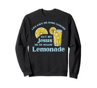Life Gave Lemon Jesus Made Limonade Chrétienne Homme, Femme, Enfant Sweatshirt