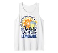 Life Gave Me Lemons But Jesus Makes Lemonade Faith Apparel Débardeur