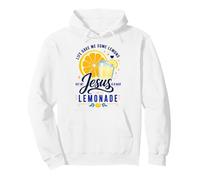 Life Gave Me Lemons But Jesus Makes Lemonade Faith Apparel Sweat à Capuche