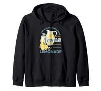 Life Gave Me Lemons But My Jesus Makes Lemonade Watercolor Sweat à Capuche