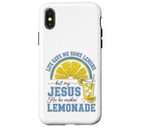 Life Gave Me Some Lemons, But My Jesus He Be Make Limonade Coque pour iPhone X/XS