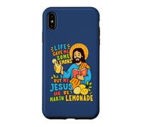 Life Gave Me Some Lemons But My Jesus He Be Make Limonade Coque pour iPhone XS Max