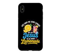 Life Gave Me Some Lemons But My Jesus He Be Make Limonade Coque pour iPhone XS Max