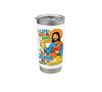Life Gave me Some Lemons But my Jesus He Be Make Limonade Gobelet isotherme en acier inoxydable double paroi