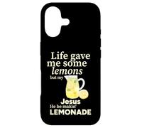 Life Gave me Some Lemons But My Jesus he be Makin' Limonade Coque pour iPhone 17