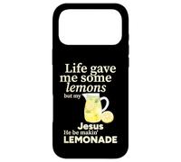 Life Gave me Some Lemons But My Jesus he be Makin' Limonade Coque pour iPhone 17 Pro Max
