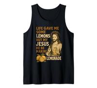 Life Gave Me Some Lemons But My Jesus He Be Makin Limonade Débardeur