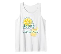 Life Gave me Some Lemons But My Jesus he be Makin' Limonade Débardeur