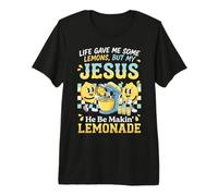 Life Gave Me Some Lemons But My Jesus He Be Makin Limonade T-Shirt Haut de Gamme