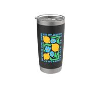 Life Gave Me Some Lemons But My Jesus He Be Making Lemonade Gobelet isotherme en acier inoxydable double paroi