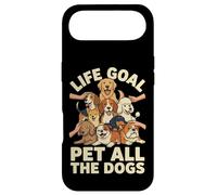 Life Goal Pet All The Dogs Cartoon Funny Dog Lover Coque pour iPhone Air