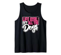 Life Goal Pet All The Dogs Mama Dog Lover Dog Lover Dog Lover Débardeur