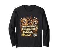 Life Got Hairy Dogs Thing Escale Quickly Funny Dogs Manche Longue