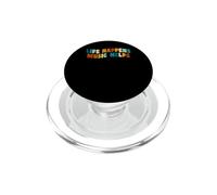 Life Happens La Musique Aide Groovy PopSockets PopGrip pour MagSafe