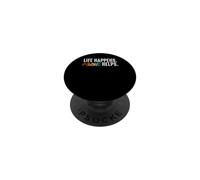 Life Happens La Musique Aide PopSockets PopGrip Adhésif
