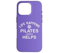 Life Happens Pilates Helps Hot Girls Do Pilates Instructor Coque pour iPhone 16 Pro