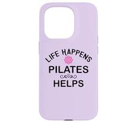 Life Happens Pilates Helps Pilates Era Pilates Instructor Coque pour iPhone 15 Pro