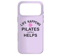 Life Happens Pilates Helps Pilates Era Pilates Instructor Coque pour iPhone 17 Pro Max