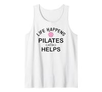 Life Happens Pilates Helps Pilates Era Pilates Instructor Débardeur