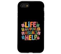 Life Happens Visuals Aide à l'éducation spéciale Travail Snack Time Coque pour iPhone SE (2020) / 7/8