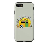 Life is a Journey Texte Noir Coque pour iPhone SE (2020) / 7/8