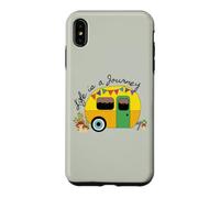 Life is a Journey Texte Noir Coque pour iPhone XS Max
