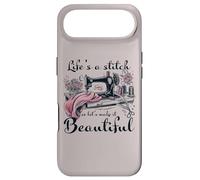 Life is A Stitch Make It Beautiful Quilter Quilting Sewing Coque pour iPhone Air