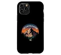 Life is Better at Altitude Mountain Hiking Nature Coque pour iPhone 11 Pro