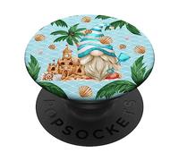 Life is Better At The Beach for Summer Lover Funny GNOME PopSockets PopGrip Adhésif