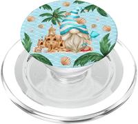 Life is Better At The Beach for Summer Lover Funny GNOME PopSockets PopGrip pour MagSafe