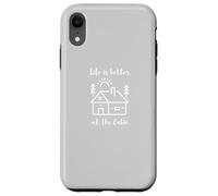 Life is Better at The Cabin Coque pour iPhone XR