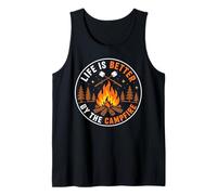 Life is Better by The Campfire Camping-Car Amusant Débardeur
