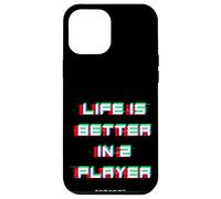 Life is Better in 2 Player Amateur de Jeux vidéo Coque pour iPhone 12 Pro Max