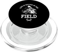Life is Better in The Field Field Geologist Men PopSockets PopGrip pour MagSafe