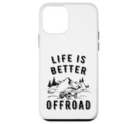 Life is Better Offroad. Aventure Tout-Terrain 4x4 Offroading Coque pour iPhone 12 Mini