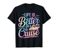 Life is Better on a Cruise Squad Cruising Vacation Matching T-Shirt