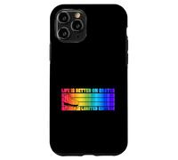 Life is Better on Skates, édition limitée, Rouleau rétro Coque pour iPhone 11 Pro