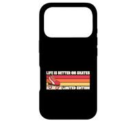 Life is Better on Skates, édition limitée, Rouleau rétro Coque pour iPhone 17 Pro