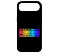 Life is Better on Skates, édition limitée, Rouleau rétro Coque pour iPhone Air