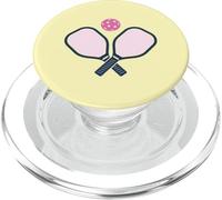 Life is Better on The Court Paddle de Pickleball PopSockets PopGrip pour MagSafe