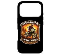 Life is Better on Two Wheels If are Dirty Dirt Bike Fan Coque pour iPhone 17 Pro