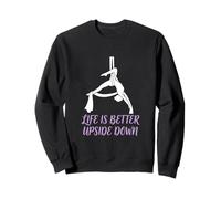 Life is Better Poutre d'équilibre de Gymnastique à l'envers Sweatshirt