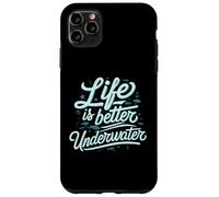 Life is Better Underwater Scuba Diving Ocean Sea Coque pour iPhone 11 Pro Max